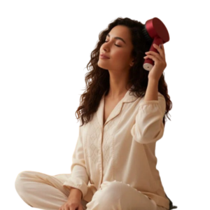 فرشاة تدليك لفروة الرأس مع أداة لتوزيع الزيت