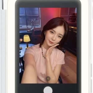 انستا360 شاشة سيلفي سناب مع اضاءة - شاشة سيلفي مغناطيسية 4K لصور السيلفي