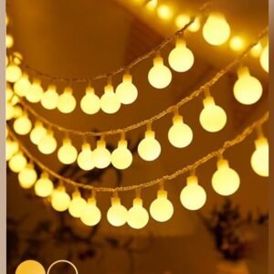 سلسلة أضواء LED كروية 10م 100 لمبة